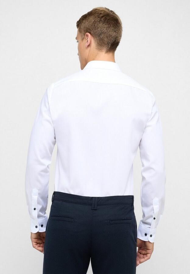 Eterna Overhemd met lange mouwen Slim fit NON IRON (strijkvrij) - Foto 3