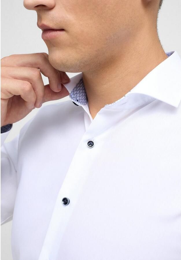 Eterna Overhemd met lange mouwen Slim fit NON IRON (strijkvrij) - Foto 2