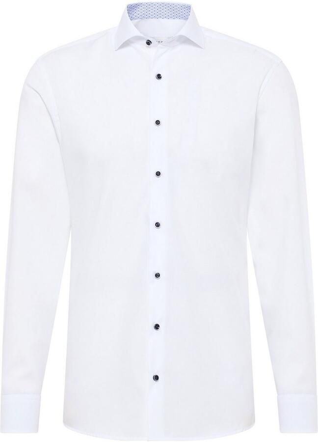 Eterna Overhemd met lange mouwen Slim fit NON IRON (strijkvrij)
