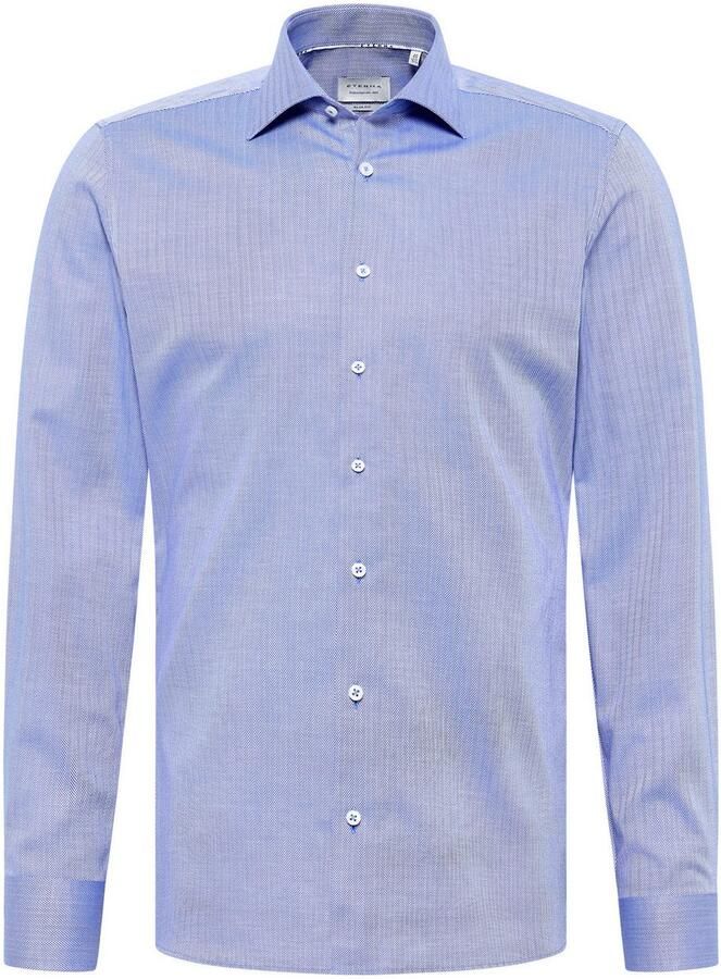 Eterna Overhemd met lange mouwen Slim fit NON IRON (strijkvrij)