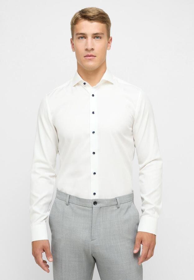 Eterna Overhemd met lange mouwen Slim fit NON IRON (strijkvrij) - Foto 6