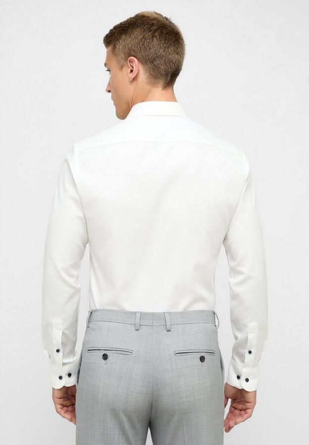 Eterna Overhemd met lange mouwen Slim fit NON IRON (strijkvrij) - Foto 4