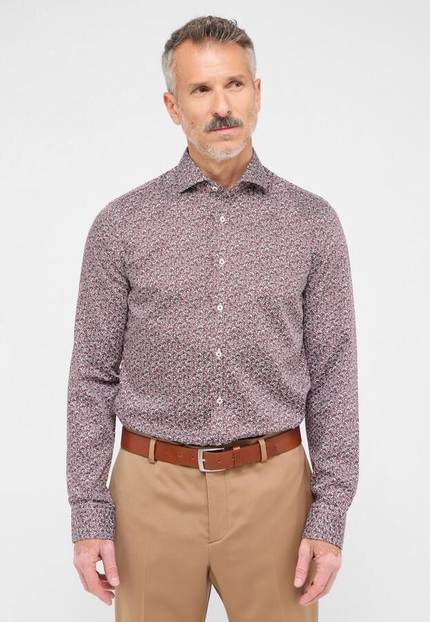 Eterna Overhemd met lange mouwen Slim fit NON IRON (strijkvrij) - Foto 6