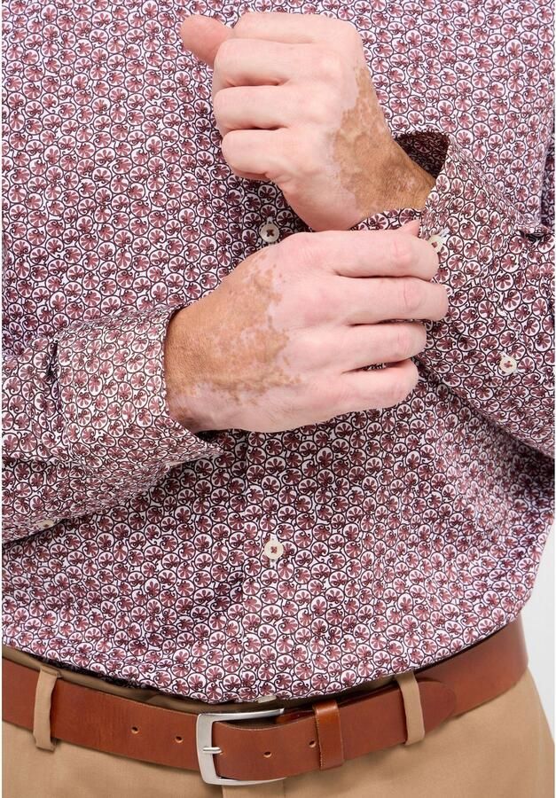 Eterna Overhemd met lange mouwen Slim fit NON IRON (strijkvrij) - Foto 2