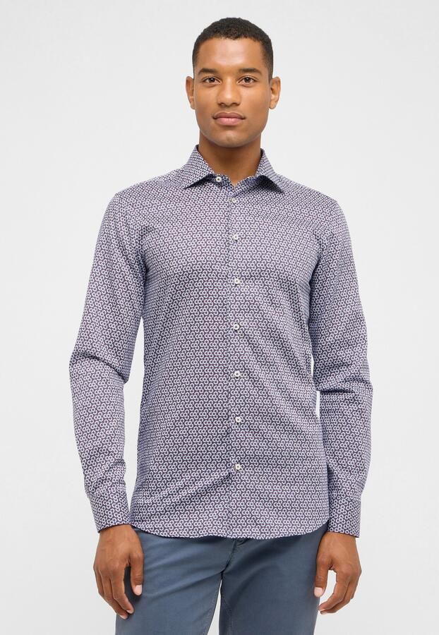 Eterna Overhemd met lange mouwen Slim fit NON IRON (strijkvrij) - Foto 6