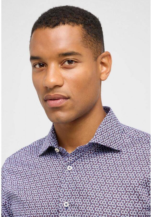 Eterna Overhemd met lange mouwen Slim fit NON IRON (strijkvrij) - Foto 3