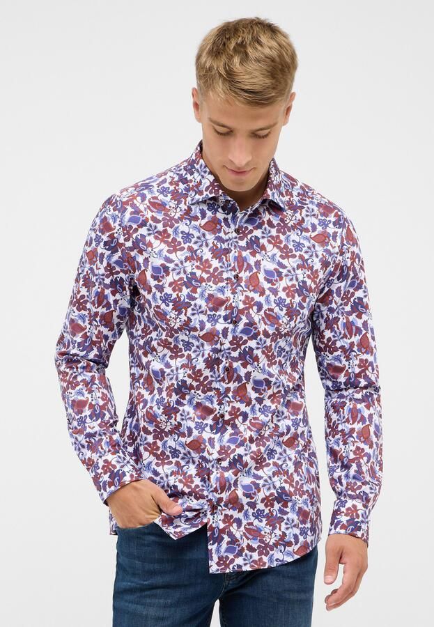 Eterna Overhemd met lange mouwen Slim fit NON IRON (strijkvrij) - Foto 6