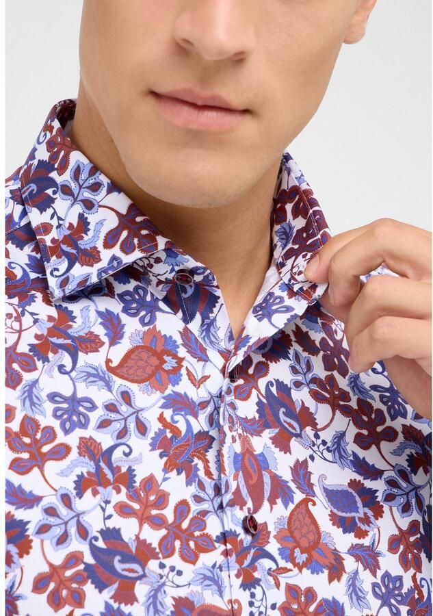 Eterna Overhemd met lange mouwen Slim fit NON IRON (strijkvrij) - Foto 2
