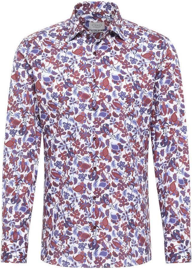 Eterna Overhemd met lange mouwen Slim fit NON IRON (strijkvrij)