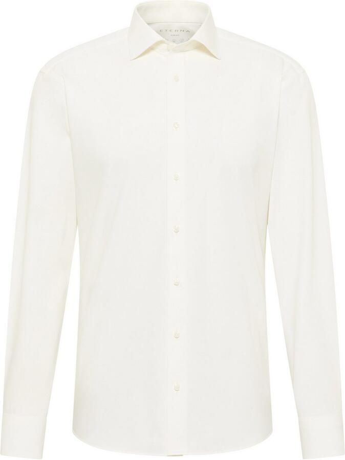 Eterna Overhemd met lange mouwen Slim fit NON IRON (strijkvrij)