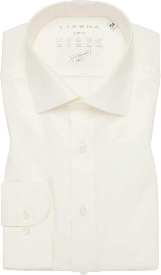 Eterna Overhemd met lange mouwen Slim fit NON IRON (strijkvrij) - Foto 5