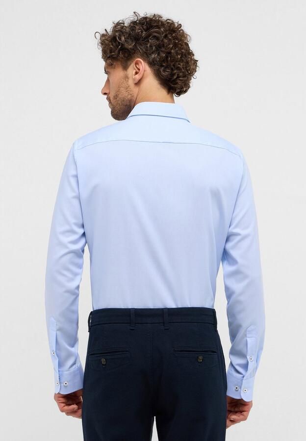 Eterna Overhemd met lange mouwen Slim fit NON IRON (strijkvrij) - Foto 4