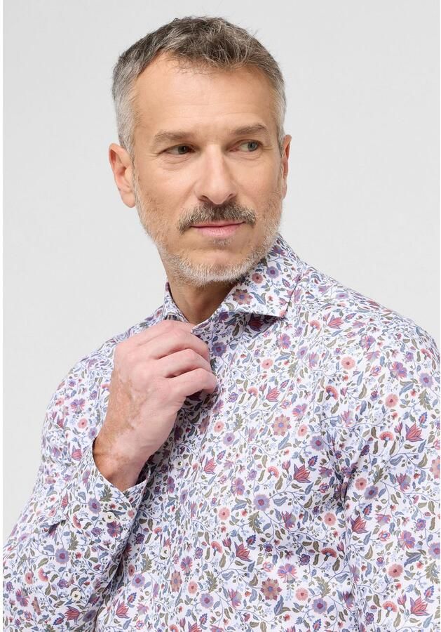 Eterna Overhemd met lange mouwen Slim fit NON IRON (strijkvrij) - Foto 3