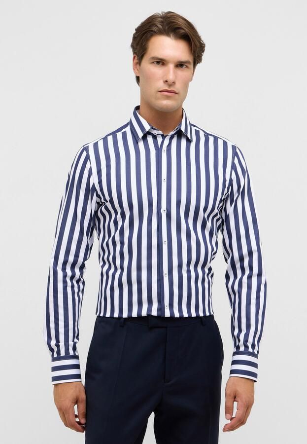 Eterna Overhemd met lange mouwen Slim fit NON IRON (strijkvrij) - Foto 6