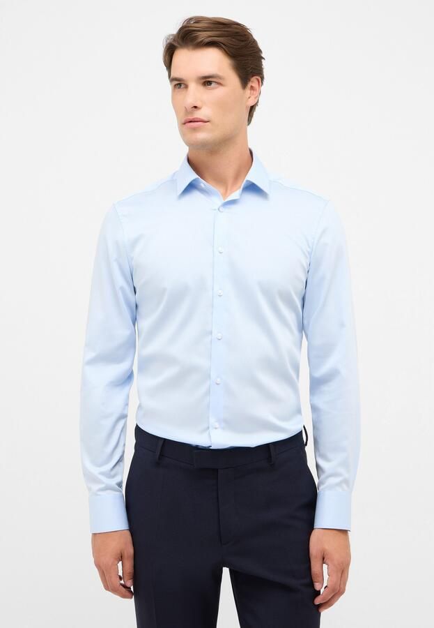 Eterna Overhemd met lange mouwen Slim fit NON IRON (strijkvrij) - Foto 6