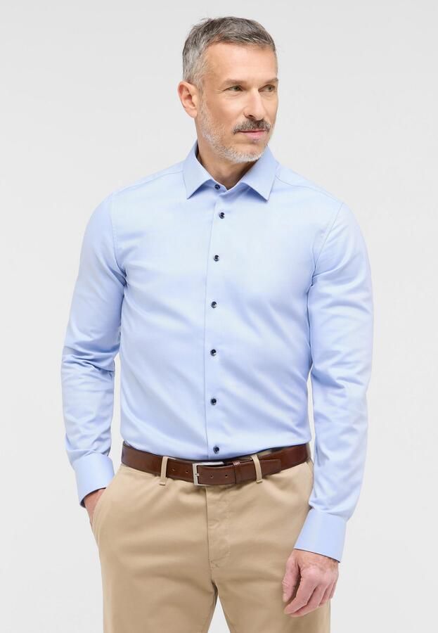 Eterna Overhemd met lange mouwen Slim fit NON IRON (strijkvrij) - Foto 6