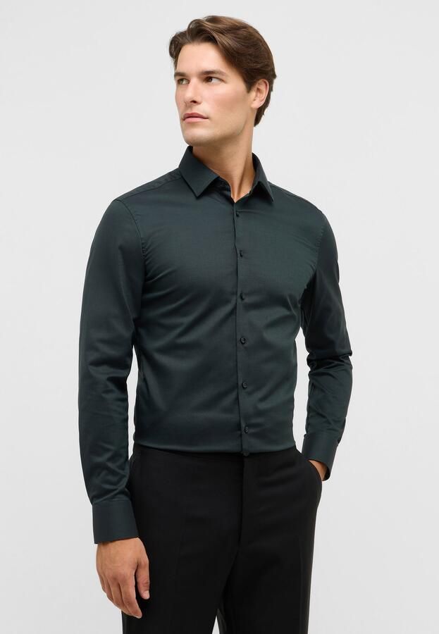 Eterna Overhemd met lange mouwen Slim fit NON IRON (strijkvrij) - Foto 6