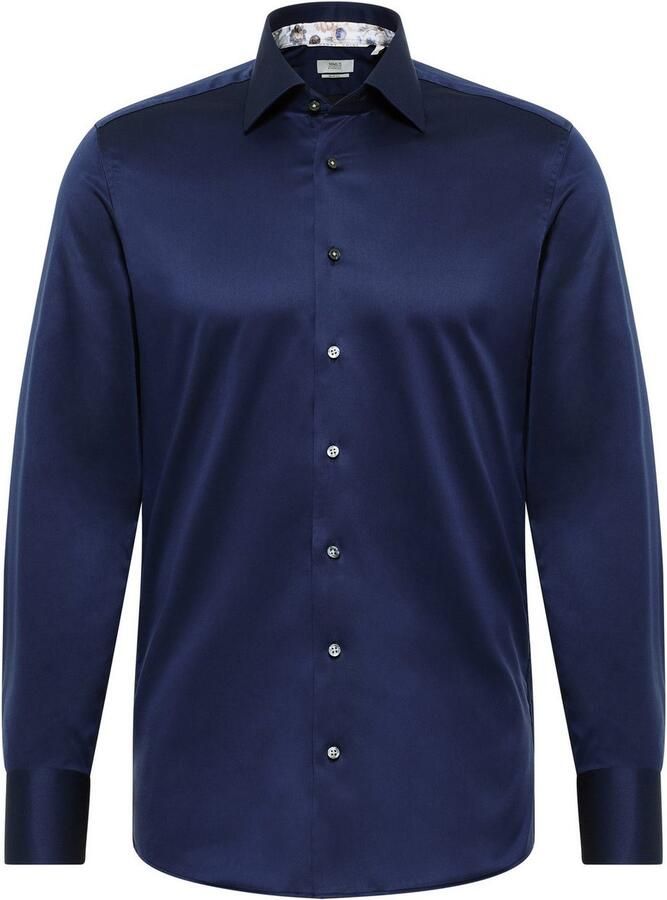 Eterna Overhemd met lange mouwen Slim fit NON IRON (strijkvrij)