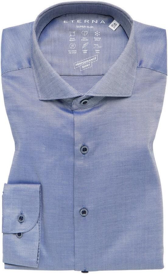 Eterna Overhemd met lange mouwen SUPER SLIM EASY IRON (gemakkelijk te strijken) - Foto 5
