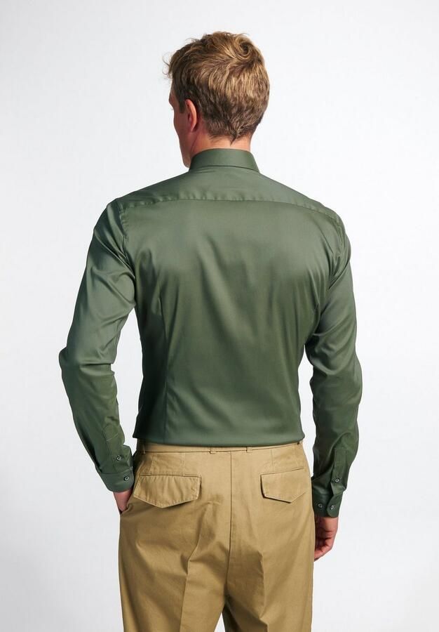 Eterna Overhemd met lange mouwen SUPER SLIM EASY IRON (gemakkelijk te strijken) - Foto 4