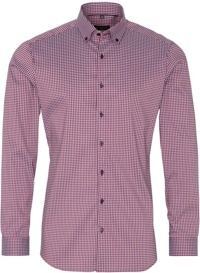 Eterna Overhemd met lange mouwen SUPER SLIM NON IRON (strijkvrij)