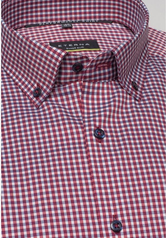 Eterna Overhemd met lange mouwen SUPER SLIM NON IRON (strijkvrij) - Foto 2