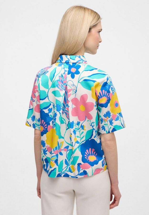 Eterna Regular fit blouse in all-over look - Foto 4