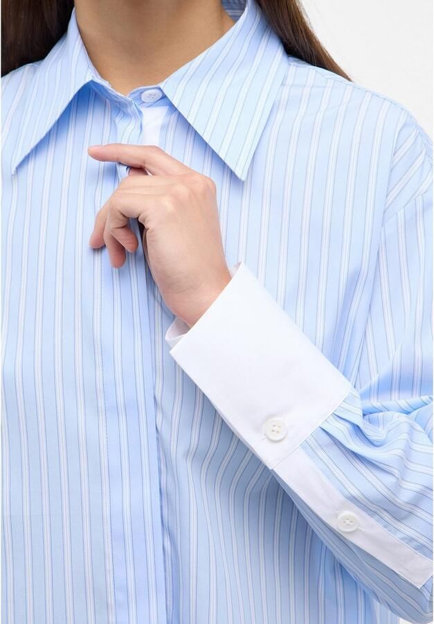 Eterna Overhemdblouse Oversized fit EASY IRON (gemakkelijk te strijken) - Foto 2