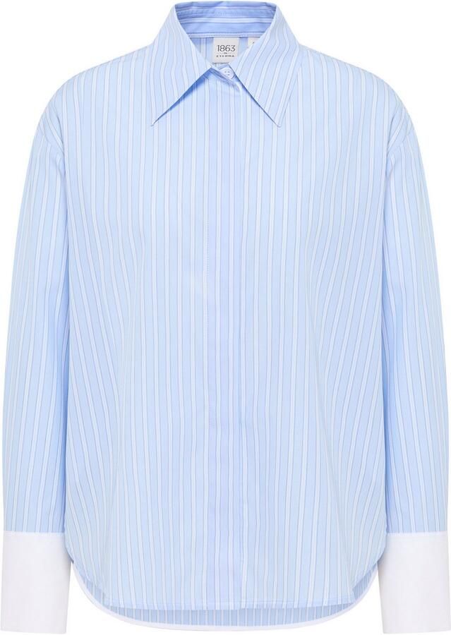 Eterna Overhemdblouse Oversized fit EASY IRON (gemakkelijk te strijken)