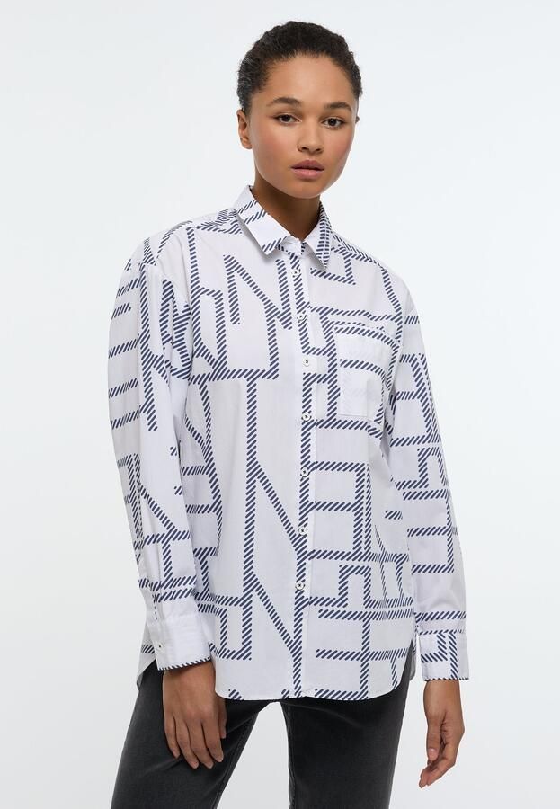 Eterna Overhemdblouse Oversized fit - Foto 5