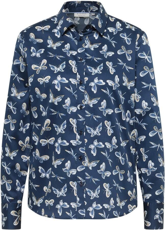 Eterna Overhemdblouse Regular fit EASY IRON (gemakkelijk te strijken)