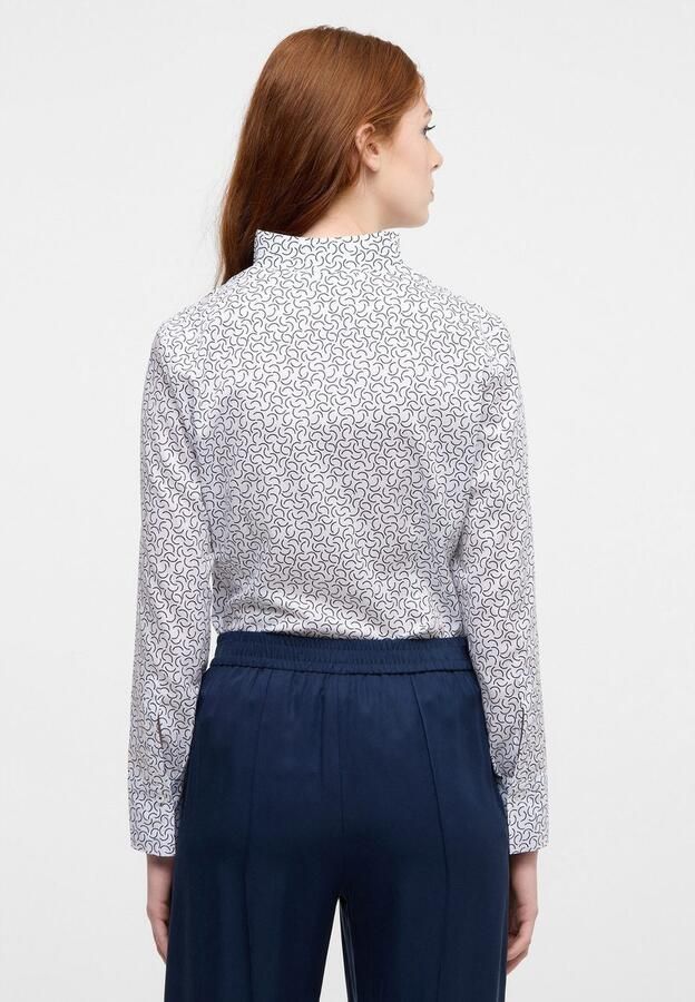 ETERNA COMFORT FIT Overhemdblouse met opstaande kraag - Foto 4