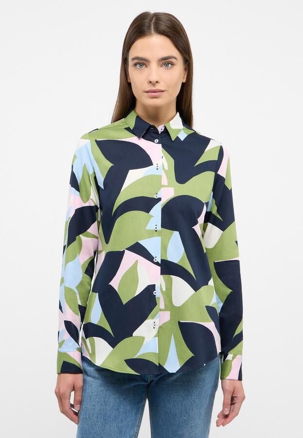 Eterna Overhemdblouse met knoopsluiting - Foto 5