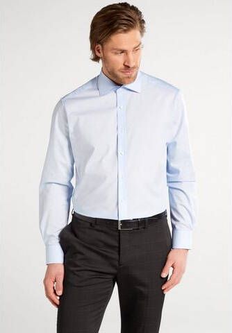 Eterna Regular fit zakelijk overhemd van popeline