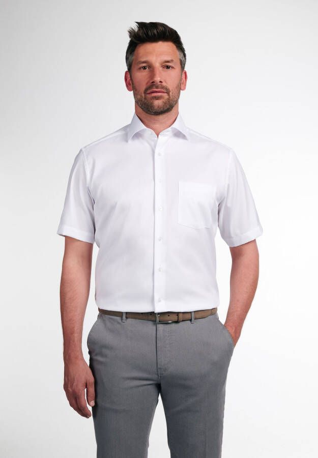 Eterna Overhemd met korte mouwen MODERN FIT NON IRON (strijkvrij)