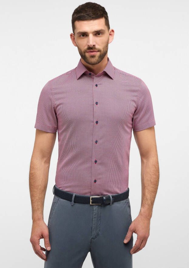 Eterna Overhemd met korte mouwen Slim fit