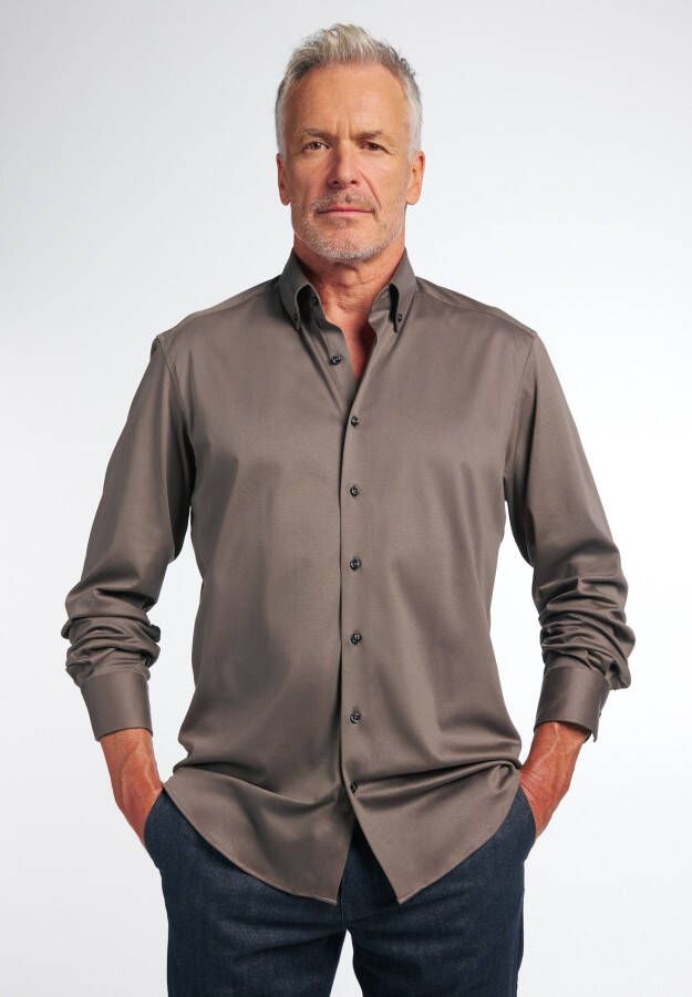 Eterna Businessoverhemd Comfort fit Jerseykwaliteit