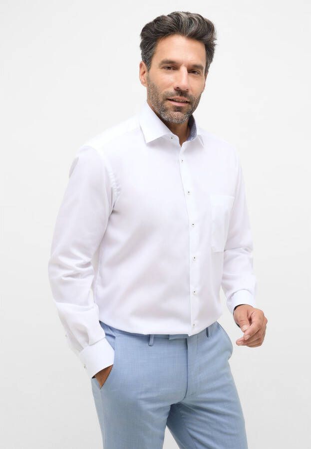 Eterna Comfort fit zakelijk overhemd met kentkraag