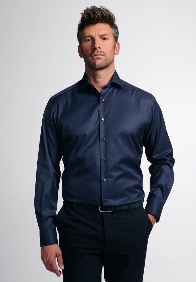 Eterna Overhemd met lange mouwen MODERN FIT NON IRON (strijkvrij)