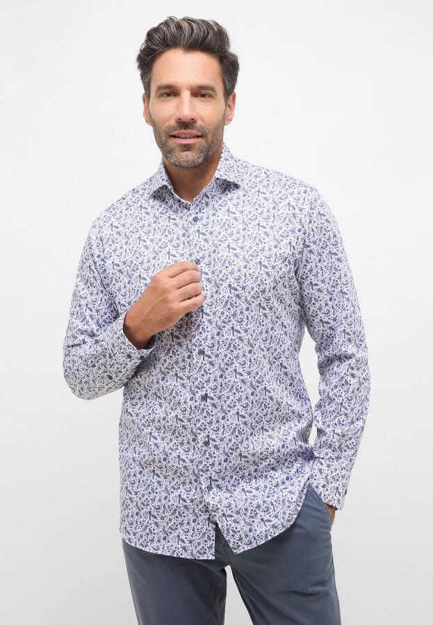 Eterna Modern fit zakelijk overhemd met haaikraag