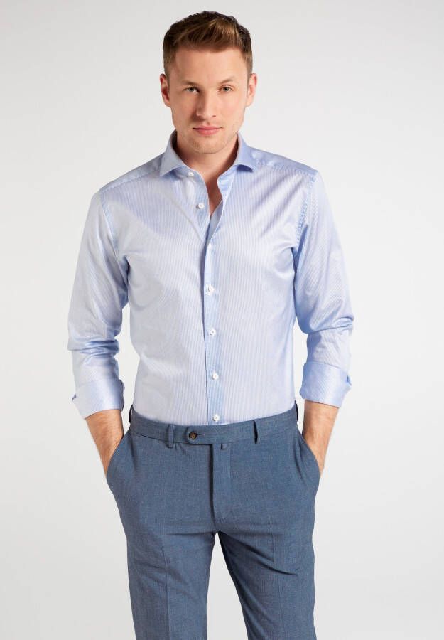 Eterna Overhemd met lange mouwen Slim fit EASY IRON (gemakkelijk te strijken)