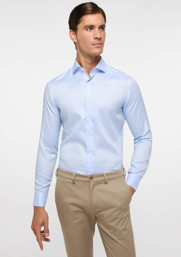 Eterna Overhemd met lange mouwen Slim fit EASY IRON (gemakkelijk te strijken)