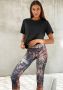 Active by Lascana Caprilegging Tropical met abstracte palmenprint - Thumbnail 7