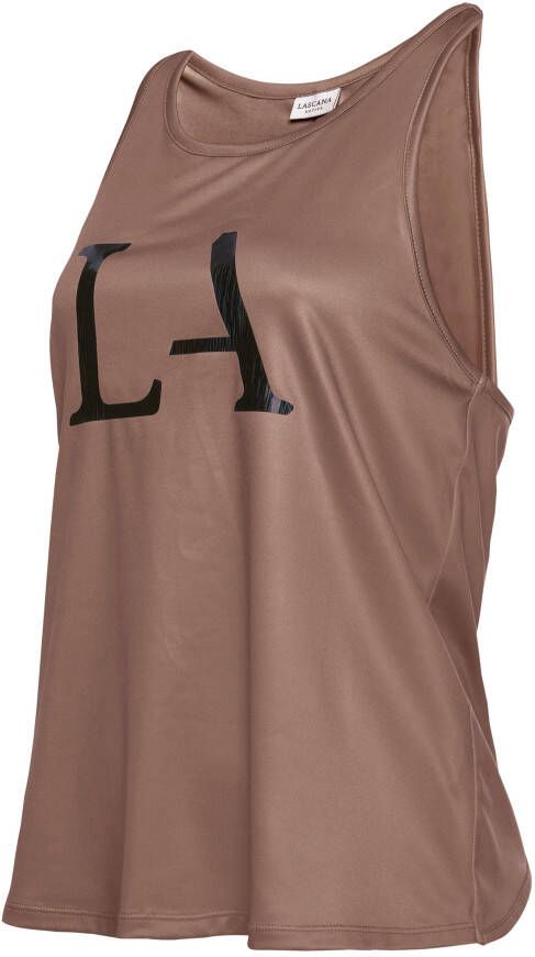 active by Lascana Functioneel shirt met cut-out achter