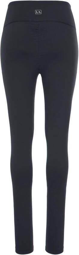 active by Lascana Functionele legging met kleine rimpeling loungewear