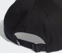 Adidas Originals Zwarte Katoenen Baseballpet met Oversized Trefoil Logo Black Unisex - Thumbnail 9