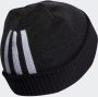 Adidas Originals Zwarte Hoed met Variegated Textuur en Wit Rubberen Logo Black Unisex - Thumbnail 2