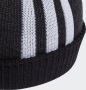 Adidas Originals Zwarte Hoed met Variegated Textuur en Wit Rubberen Logo Black Unisex - Thumbnail 4