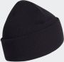 Adidas Originals Zwarte wollen hoed met Trifoil-logo Black Unisex - Thumbnail 6