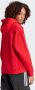 Adidas Originals Rode Dames Hoodie Casual Losse Pasvorm Herfst Winter Rood Dames - Thumbnail 4